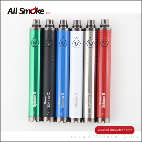 Vision Spinner II eGo Twist Battery Variable Voltage Battery 1600 mAh 3.3V-4.8V Vision 2 Spinner 2 for eGo Atomizer